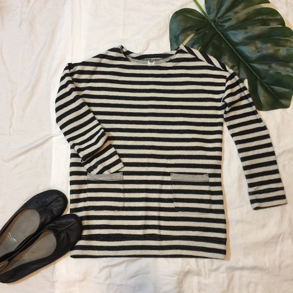 Old Navy Tops - OLD NAVY | reverse weave striped top